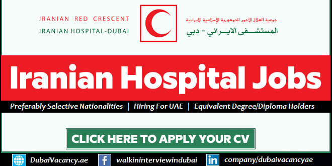 Iranian Hospital Careers
