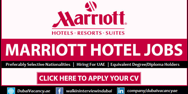 JW Marriott Marquis Hotel Dubai Careers
