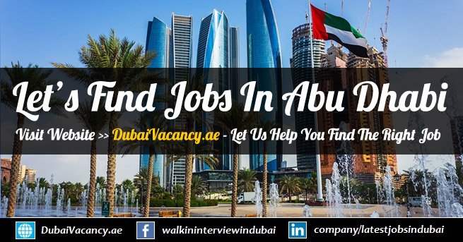 Jobs in Abu Dhabi