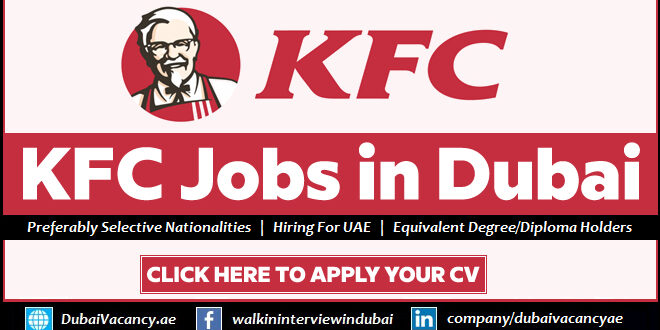 KFC Careers Dubai