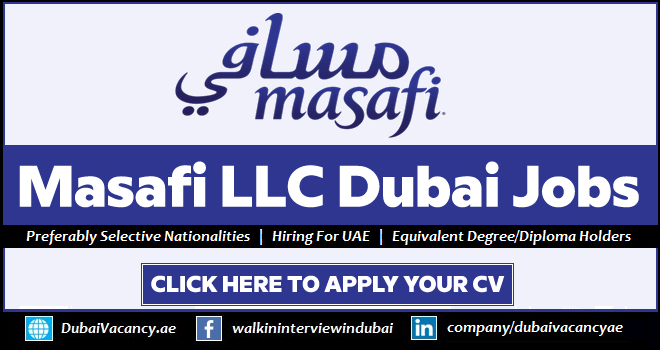 Masafi Careers in Dubai 2025 Multiple Job Opportunities 1 Masafi Careers