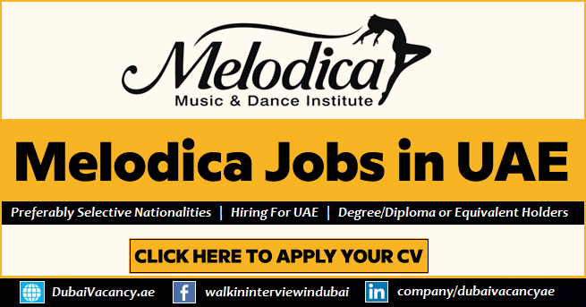 Melodica Careers Dubai Apply For Teaching Jobs Today