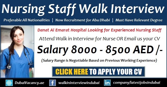 Nursing Jobs in Abu Dhabi