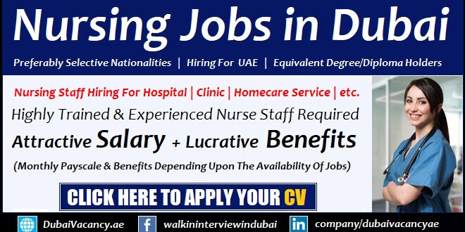 Nursing Jobs in Dubai