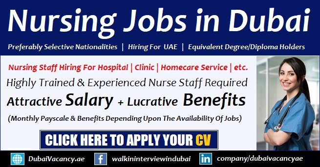 Nursing Jobs in Dubai