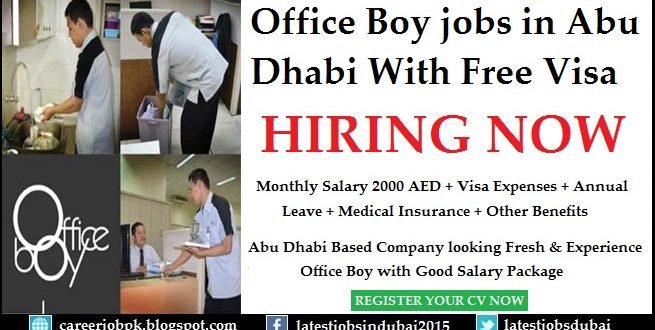 Office Boy jobs in Abu Dhabi