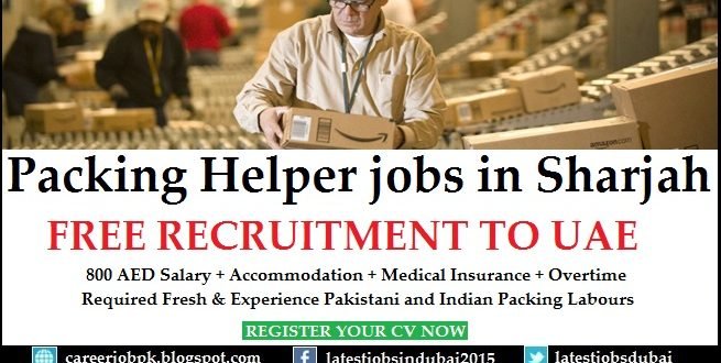 Packing Helper jobs in Dubai