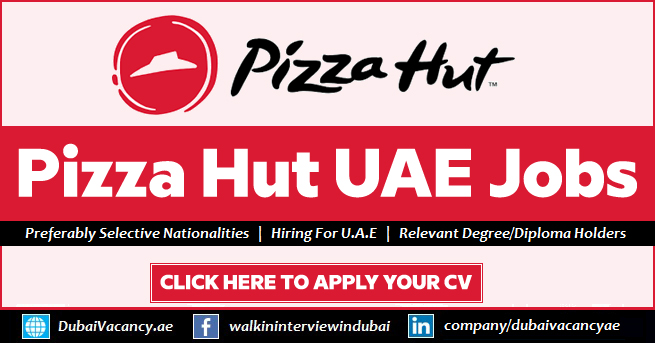 Pizza Hut UAE Careers