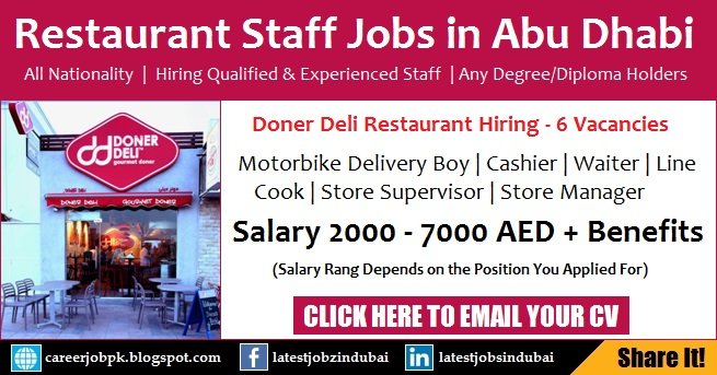 Doner Deli Dubai Careers