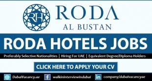 RODA Hotels & Resorts Careers