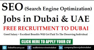 SEO Jobs in Dubai