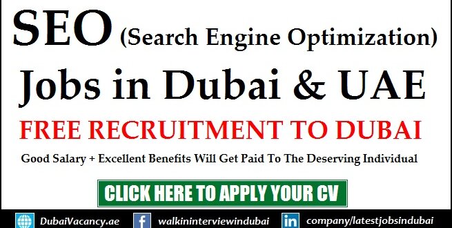 SEO Jobs in Dubai
