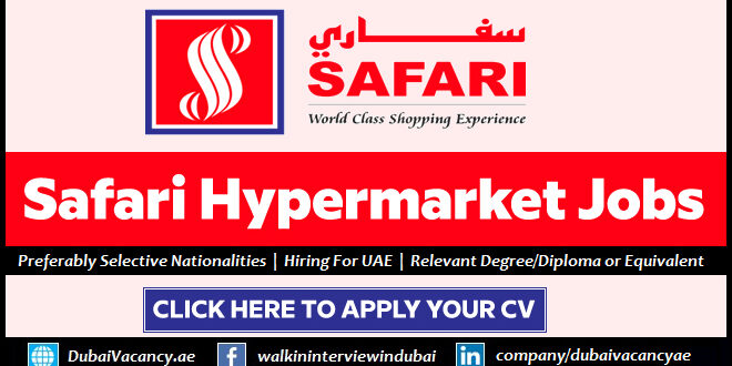 Safari Hypermarket Careers