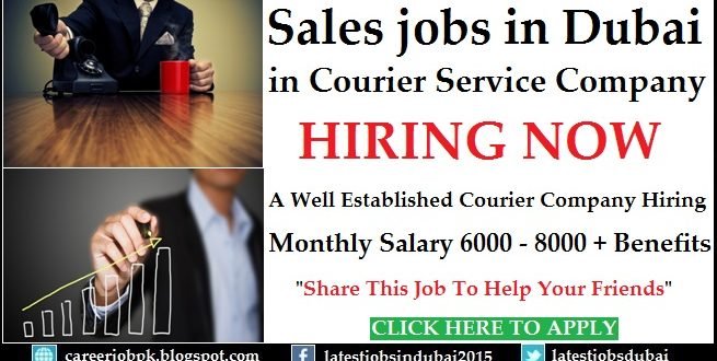 Sales Executive jobs in Dubai in Courier Service Company