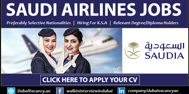 Saudi Airlines Careers