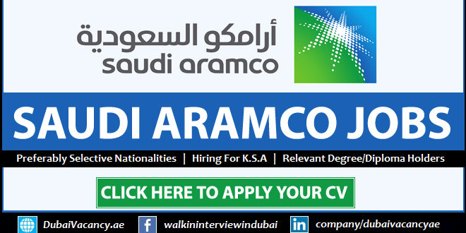 Saudi Aramco Jobs