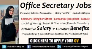 Secretary Jobs in Dubai