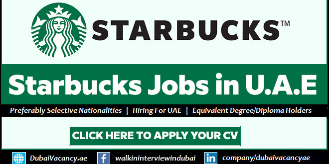 Starbucks UAE Careers