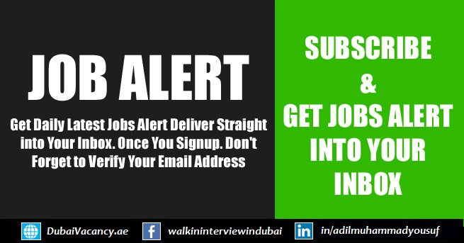 Subscribe For Job Alerts