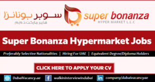 Super Bonanza Hypermarket Careers