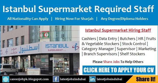 Istanbul Supermarket Jobs