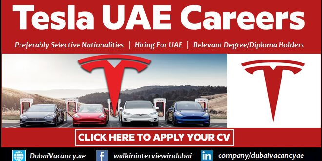 Tesla Careers UAE
