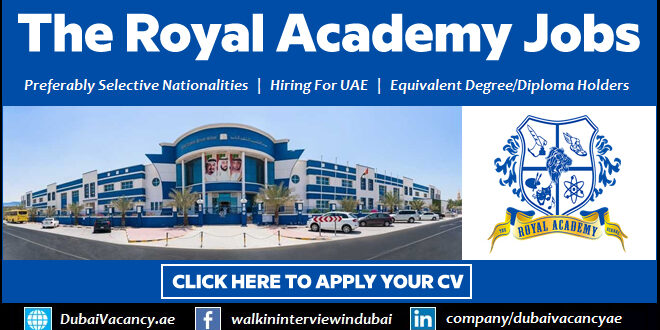 The Royal Academy Ajman Careers