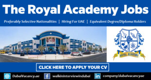 The Royal Academy Ajman Careers