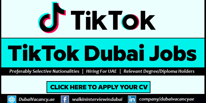 TikTok Careers Dubai