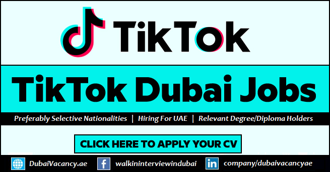 TikTok Careers Dubai