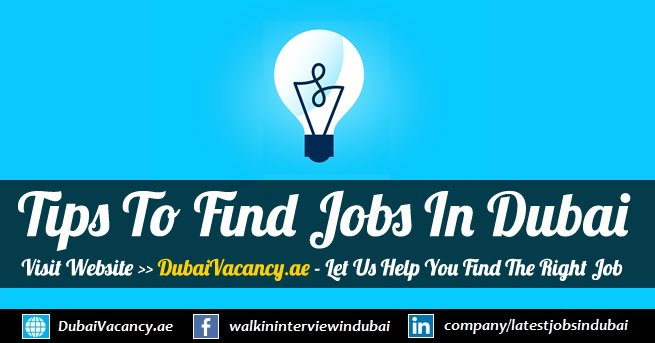 Tips To Get A Job in Dubai