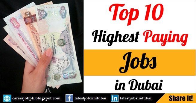 Top 20 Highest Paying Jobs in Dubai