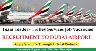 Trolley Services Boy jobs in Dubai Airport